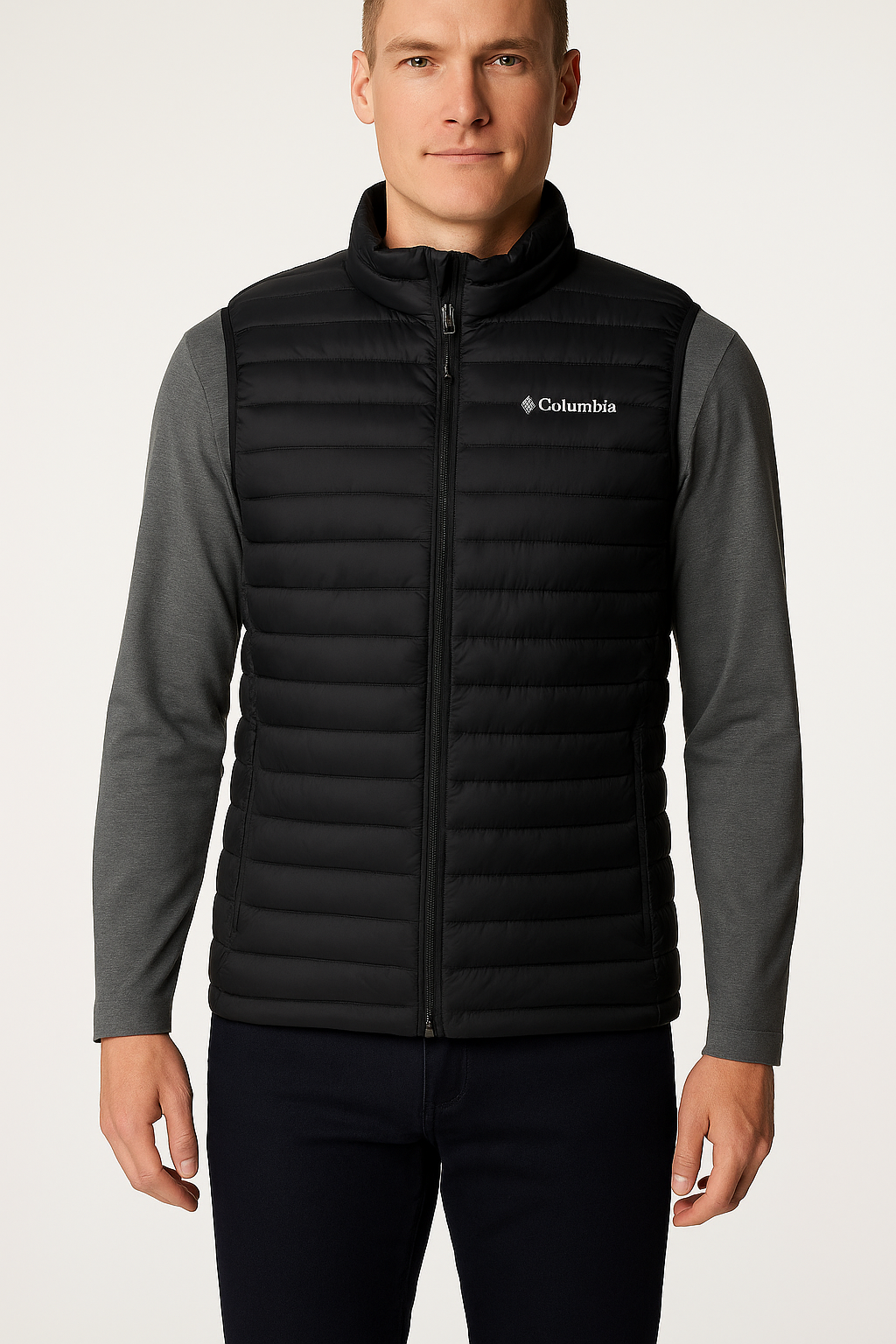 OFERTA 2X1 | BUZO POLAR COLUMBIA + CHALECO IMPERMEABLE COLUMBIA DE REGALO