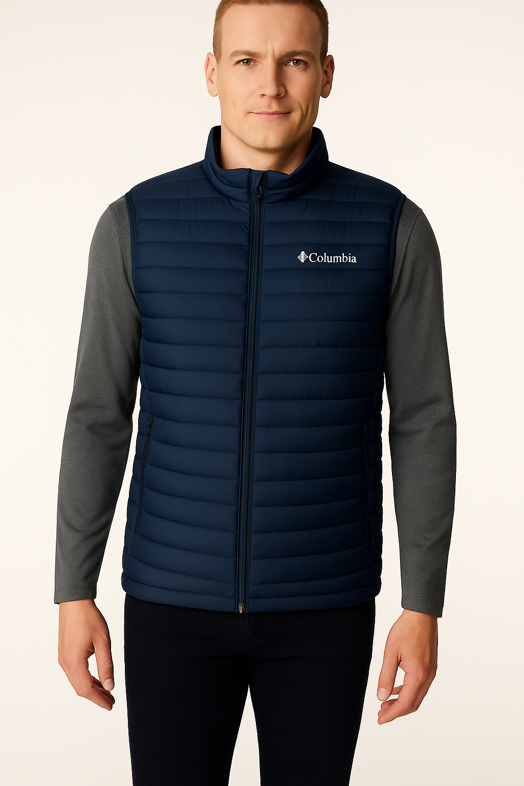 OFERTA 2X1 | BUZO POLAR COLUMBIA + CHALECO IMPERMEABLE COLUMBIA DE REGALO